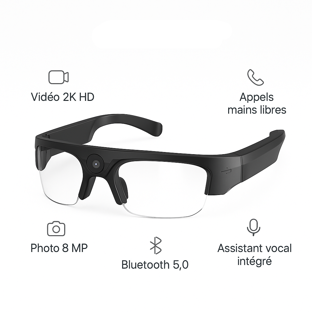 Lunettes Caméra Outdoor – ActionTrack HD