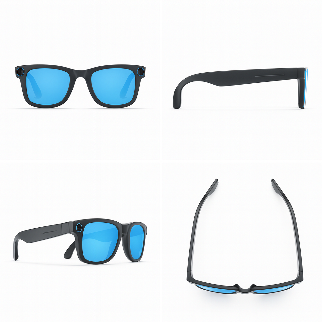 Lunettes de Soleil Caméra IA – SunGuard Pro HD