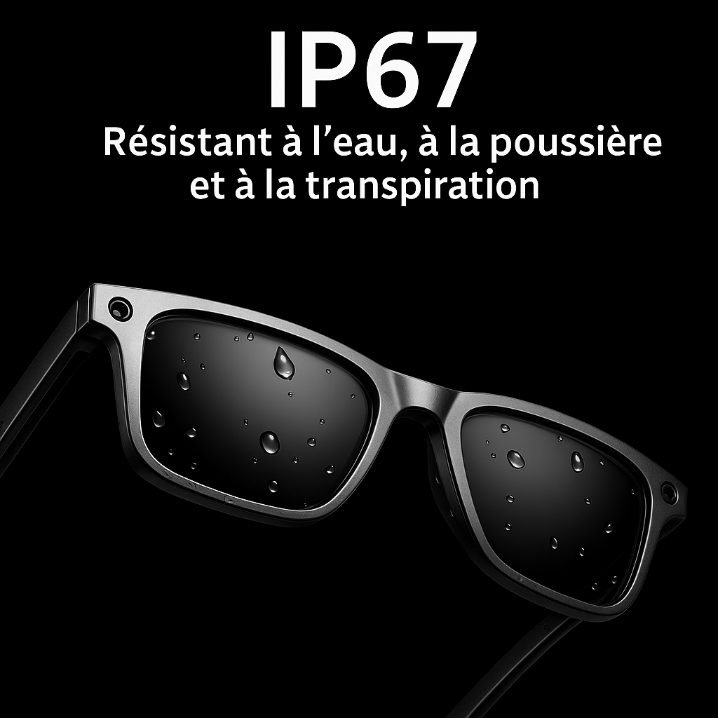 Lunettes Caméra IA – BlueShield Smart