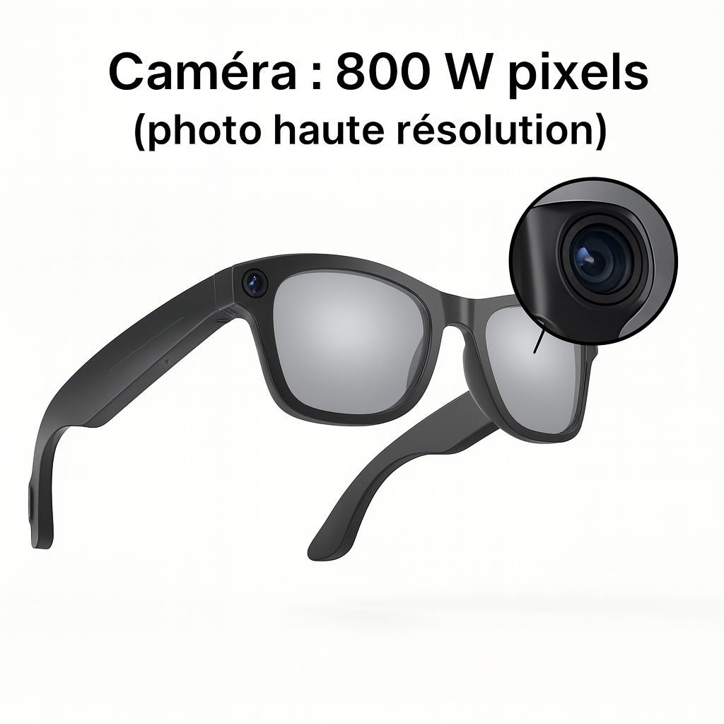 Lunettes Caméra IA – PhotoChrom HD