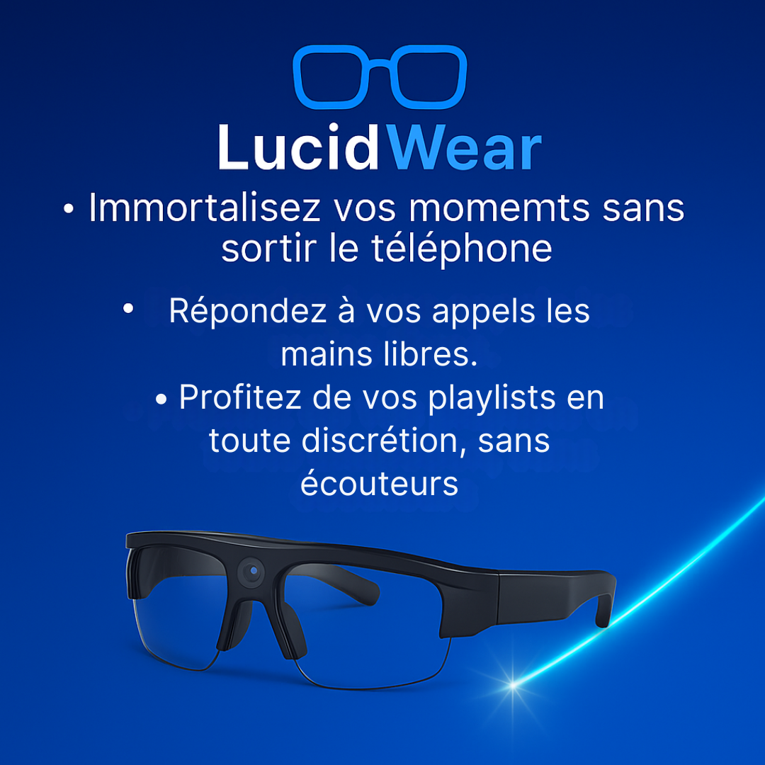 Lunettes Caméra Outdoor – ActionTrack HD