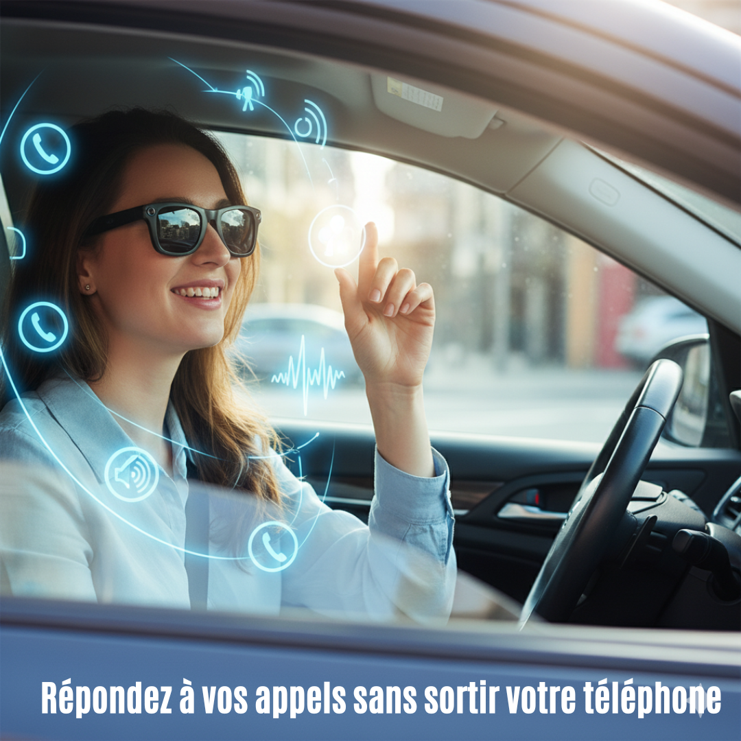 Lunettes de soleil Caméra IA – VisionAir Pro HD