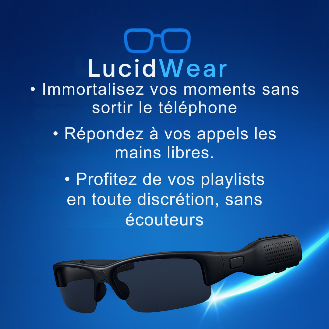 Lunette Caméra Full HD – ActionView 170°
