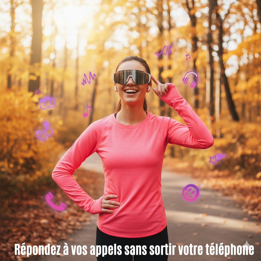 Lunettes connectée Audio - Cyclisme - SunShield Pro