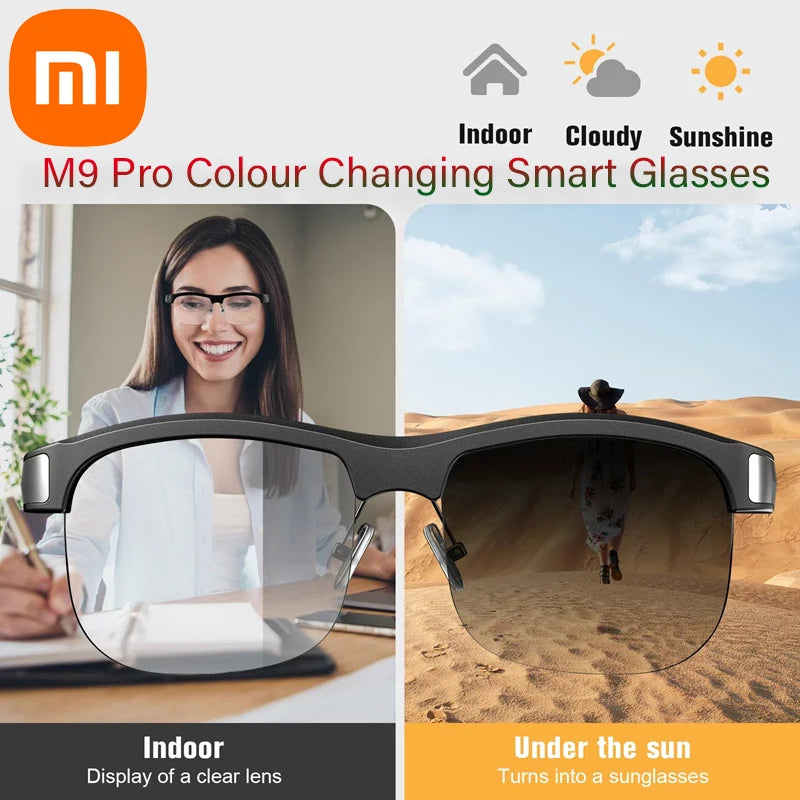 Lunettes connectées Audio Photochromiques – VisionProtect Pro