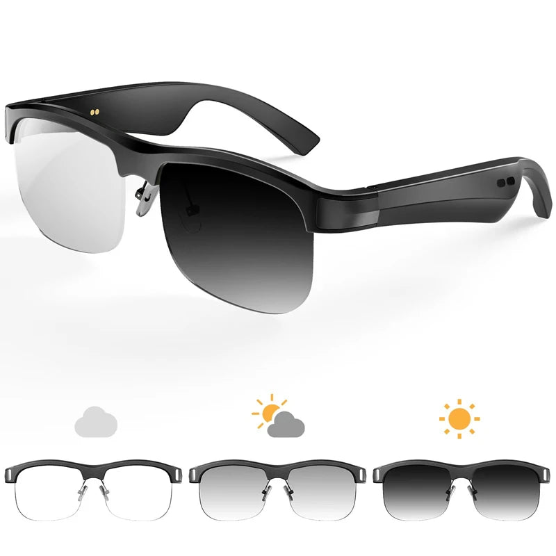 Lunettes connectées Audio Photochromiques – VisionProtect Pro