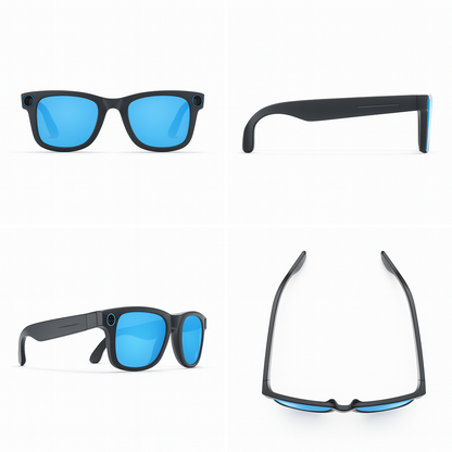 Lunettes de Soleil Caméra IA – SunGuard Pro HD