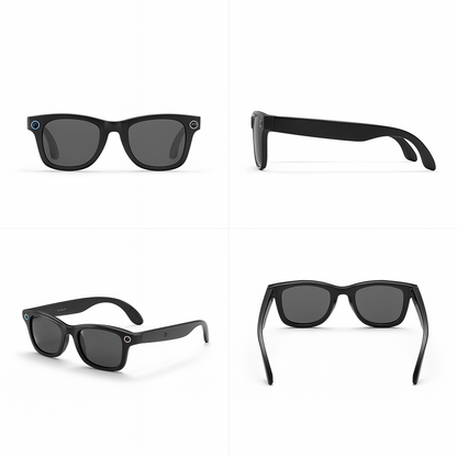 Lunettes Caméra IA – SunGuard Smart UV